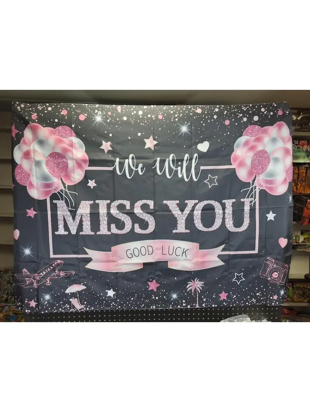 Fun 'We Will Miss You' Party Decoration Set - Farewell